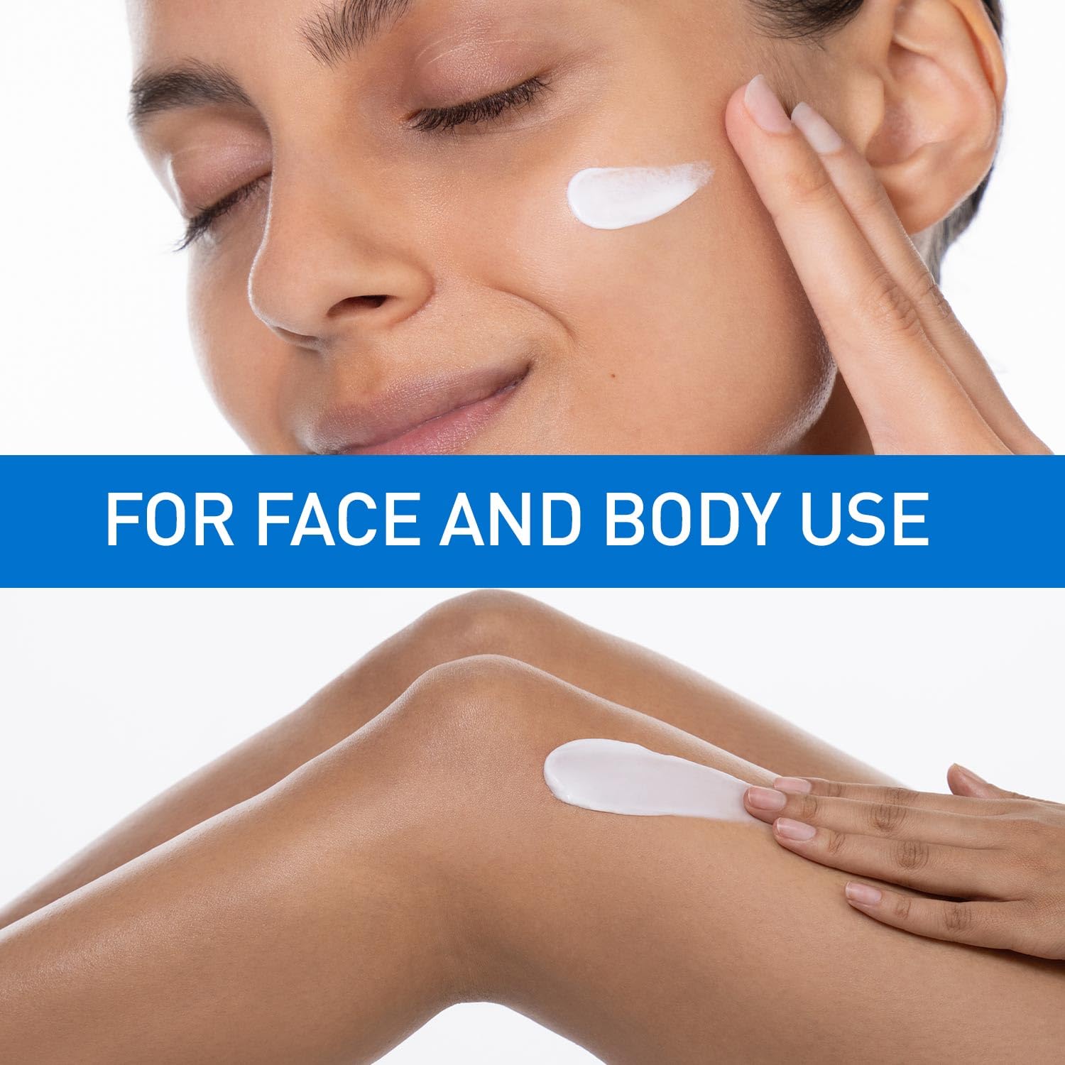 CeraVe Moisturizing Cream, Face Body Moisturizer, Normal to Dry Skin, 8 Fl Oz