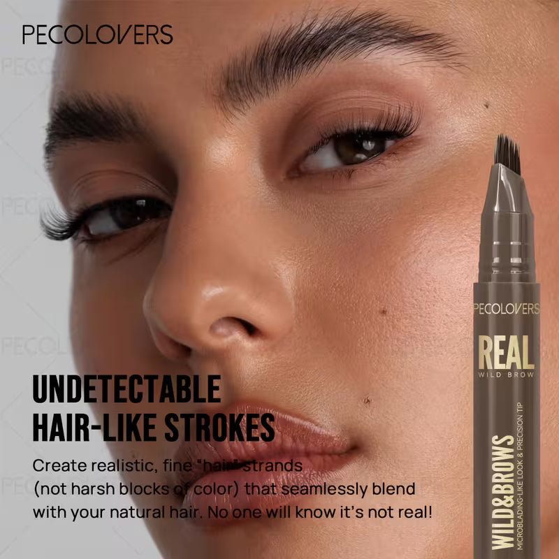 Long-Lasting Eyebrow Tint Cream with Brush